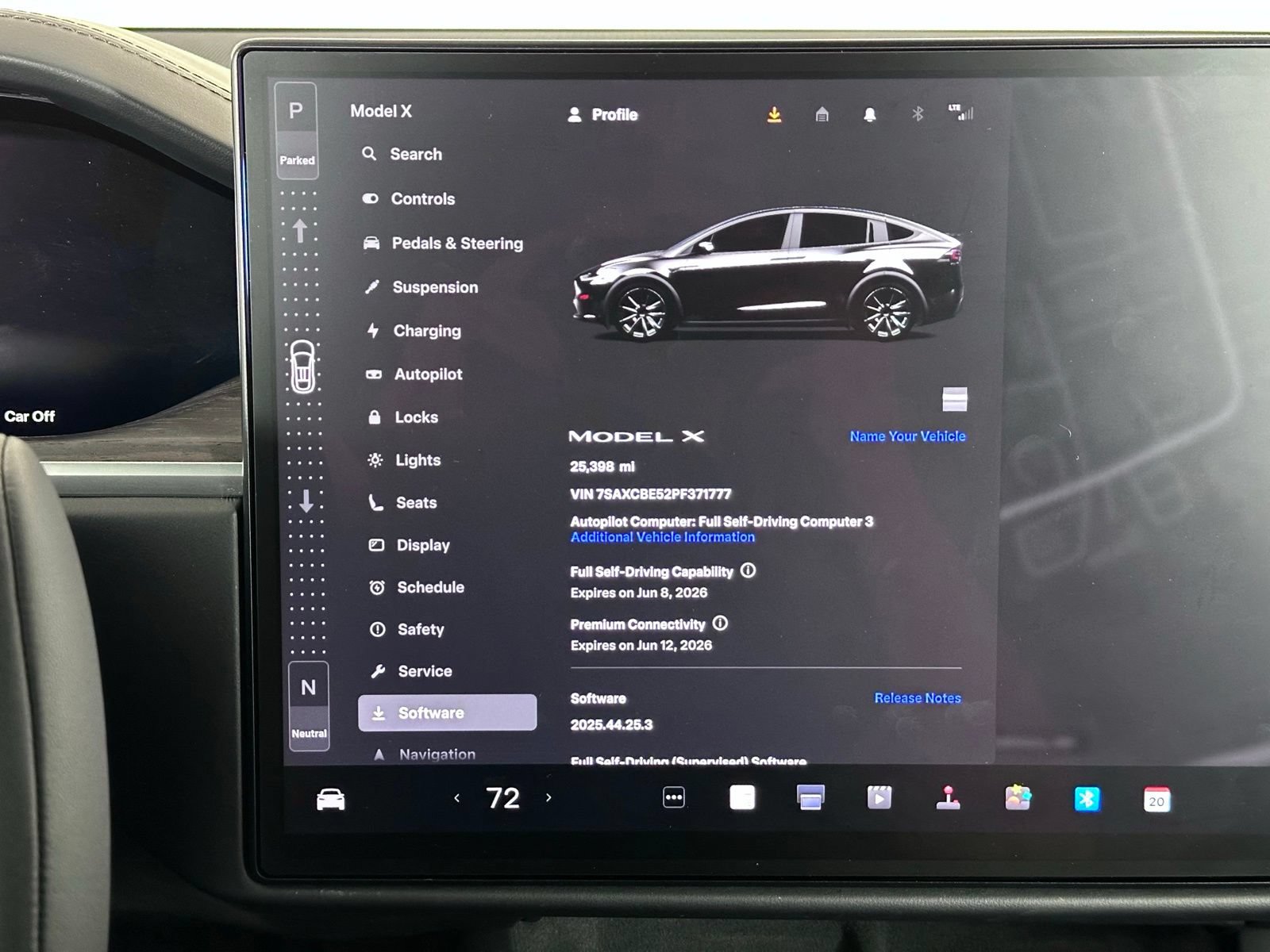 Used 2023 Tesla Model X AWD/4WD image 3