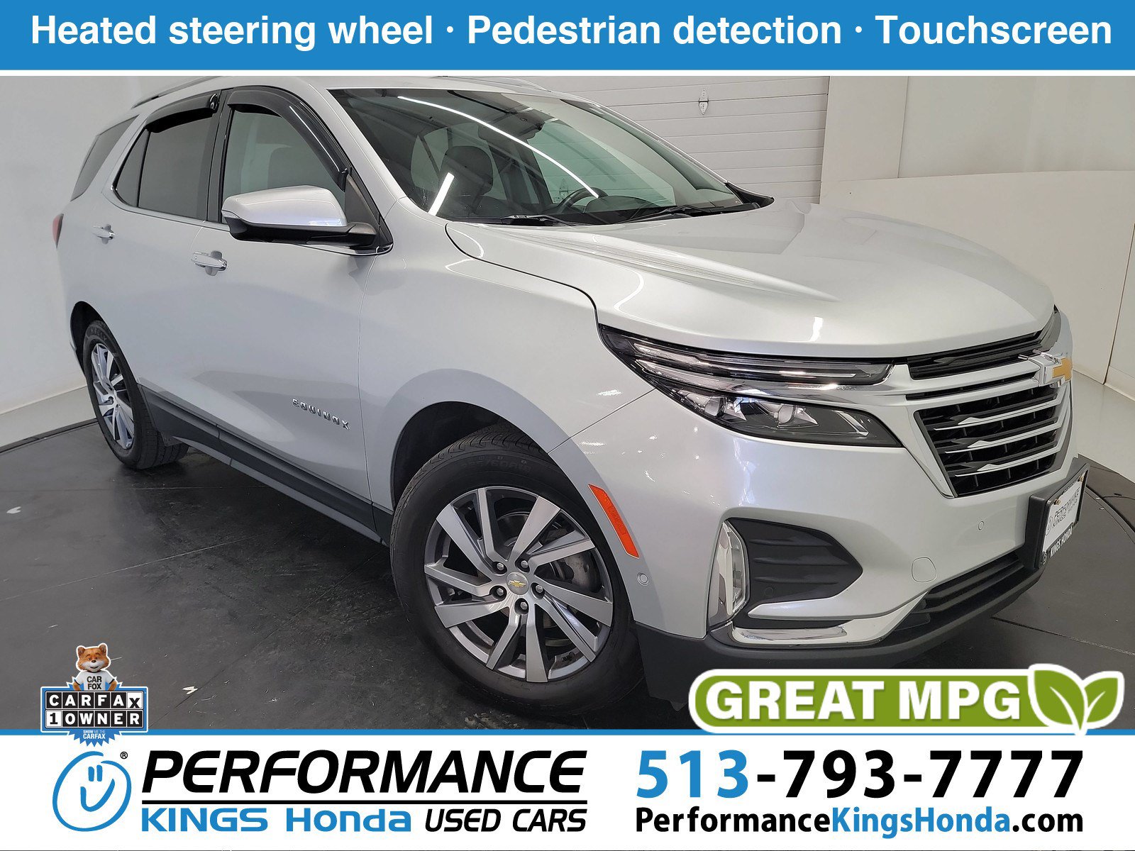 Used 2022 Chevrolet Equinox Premier FWD 360° Tour