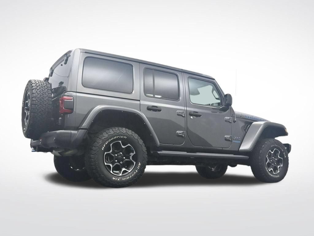 Used 2021 Jeep Wrangler Unlimited Rubicon 4xe w/ Steel Bumper Group AWD/4WD image 34