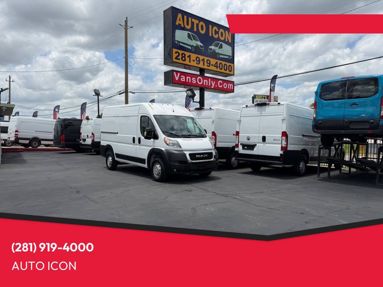 Used 2020 RAM ProMaster 2500 w/ Premium Appearance Group