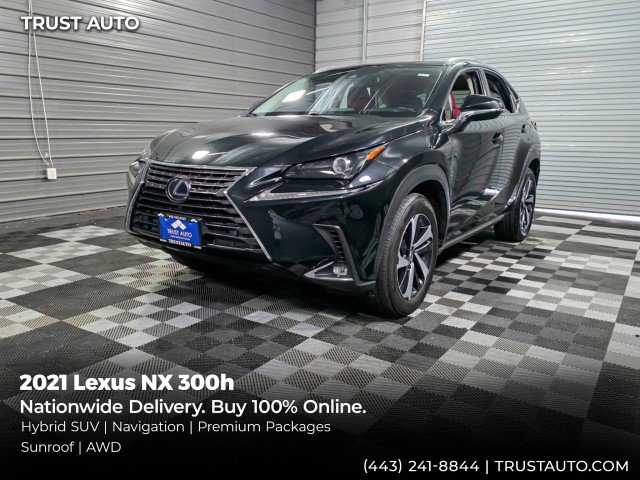 Used 2021 Lexus NX 300h AWD w/ Premium Package
