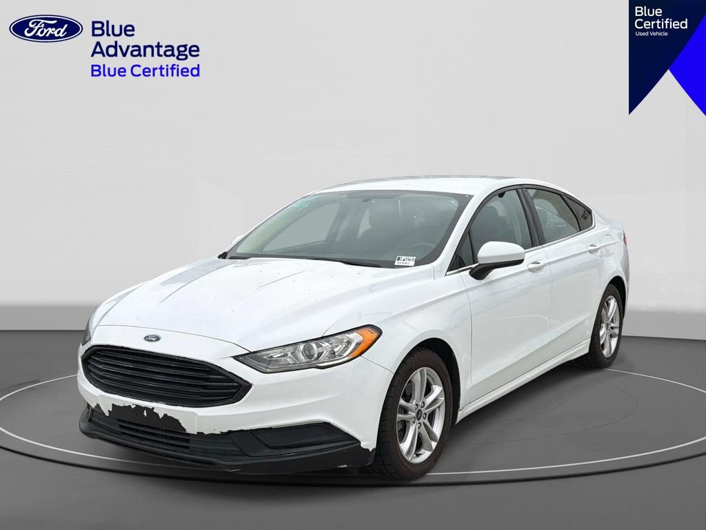 Used 2018 Ford Fusion SE w/ Fusion SE Technology Package FWD image 1