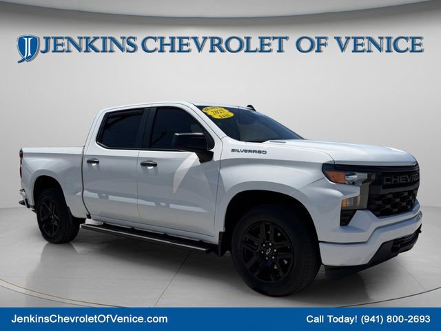 Certified 2025 Chevrolet Silverado 1500 Custom RWD image 1