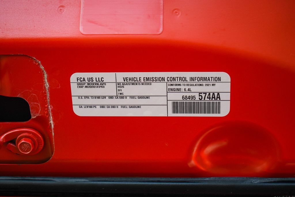 Used 2021 Dodge Challenger R/T Scat Pack w/ T/A Package RWD image 28