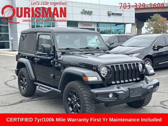 Certified 2021 Jeep Wrangler Sport