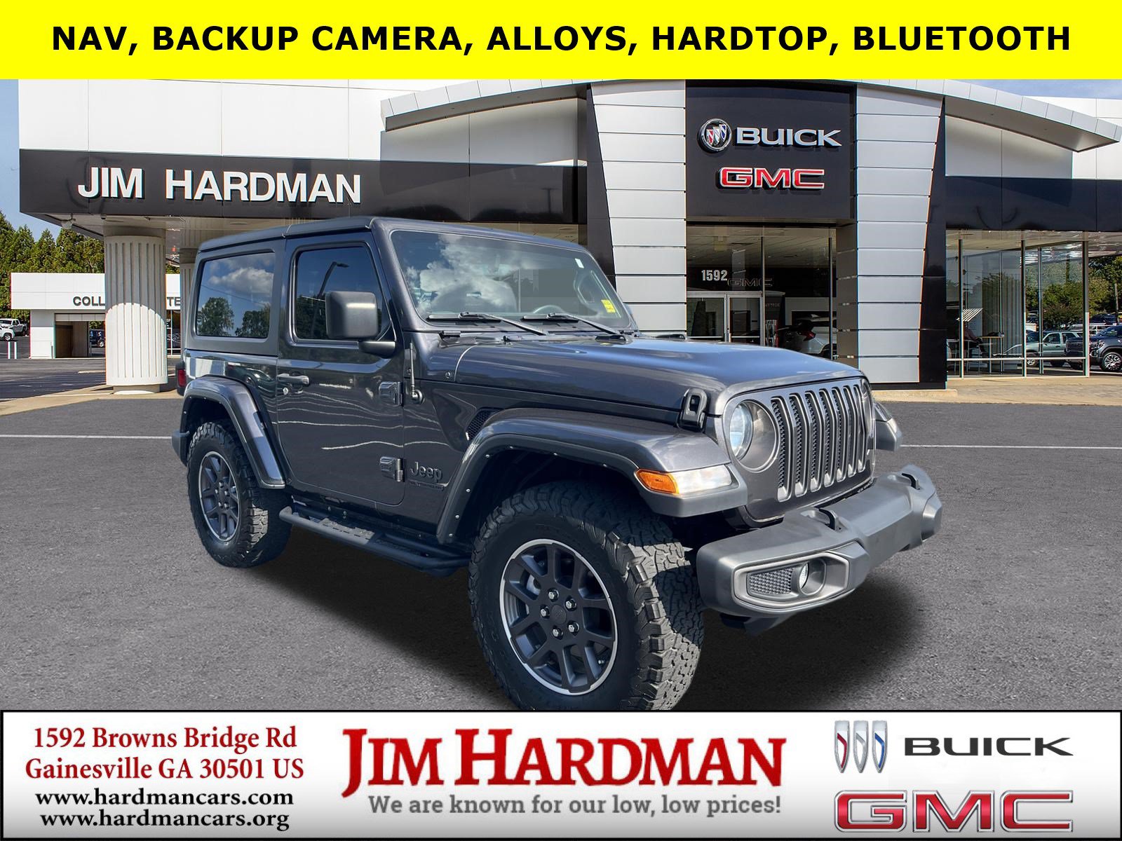 Used 2021 Jeep Wrangler Sport AWD/4WD image 1