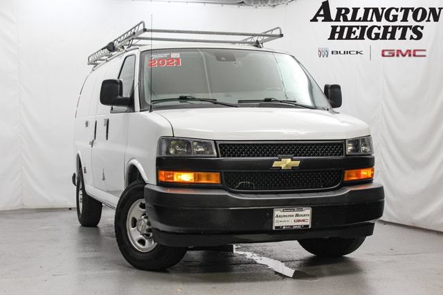 Used 2021 Chevrolet Express 3500 w/ Driver Convenience Package RWD image 1