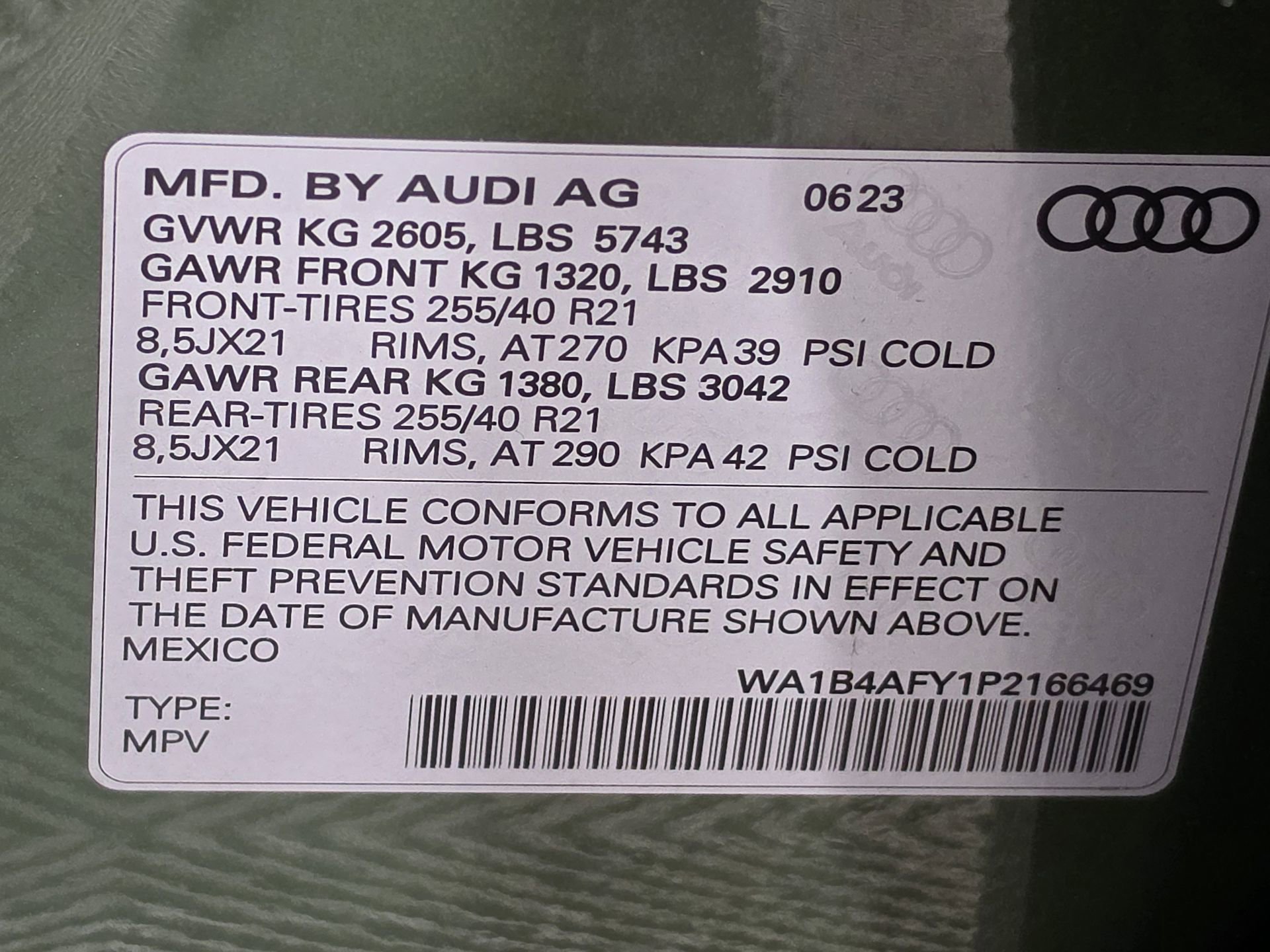 Certified 2023 Audi SQ5 Premium Plus w/ Premium Plus Package AWD/4WD image 53