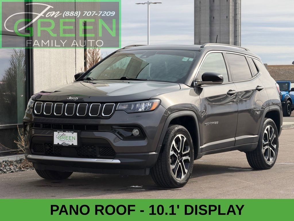 Used 2022 Jeep Compass Limited w/ Sun and Sound Group image 1