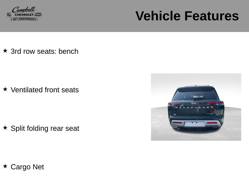 Used 2023 Nissan Pathfinder Platinum AWD/4WD image 21