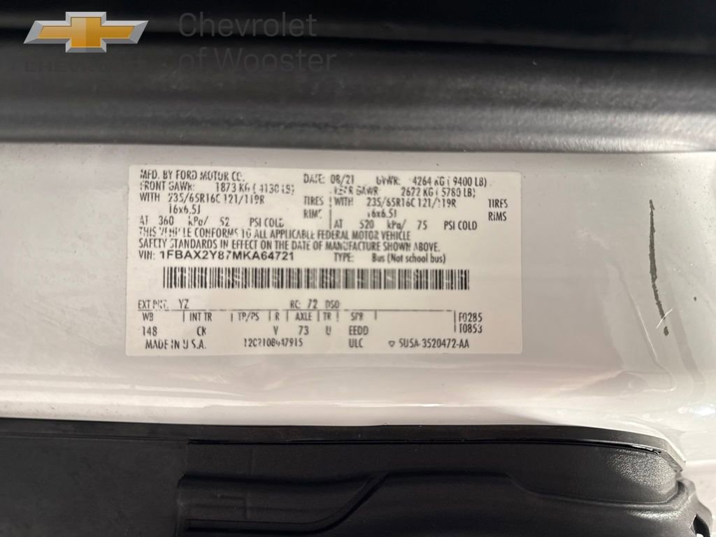 Used 2021 Ford Transit 350 XLT image 35