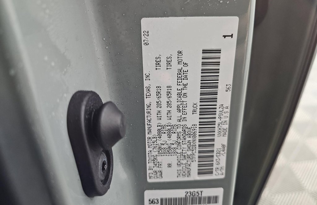 Used 2022 Toyota Tundra TRD Pro image 14