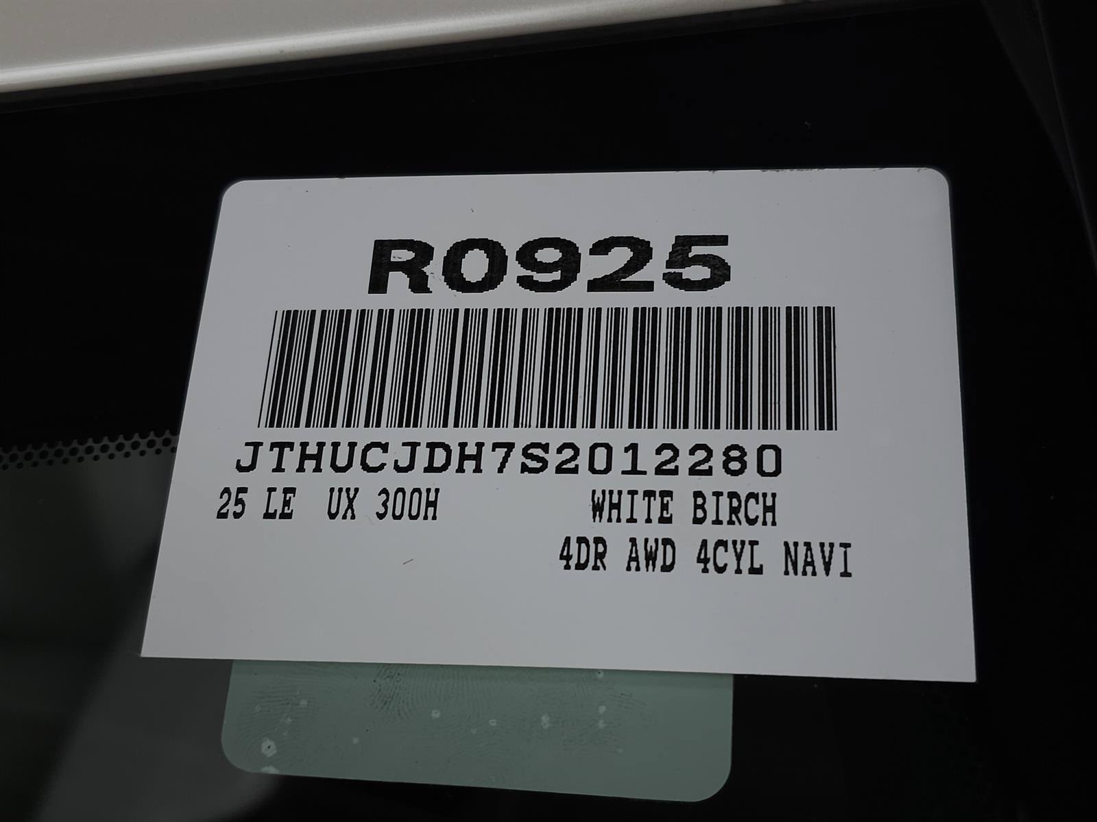 Certified 2025 Lexus UX 300h AWD w/ Cold Area Package image 34