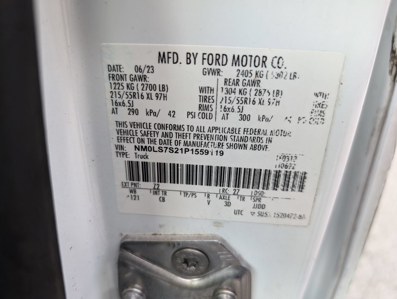 Used 2023 Ford Transit Connect XL FWD image 25