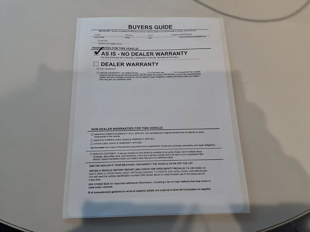 Certified 2019 Toyota Sequoia TRD Sport image 37