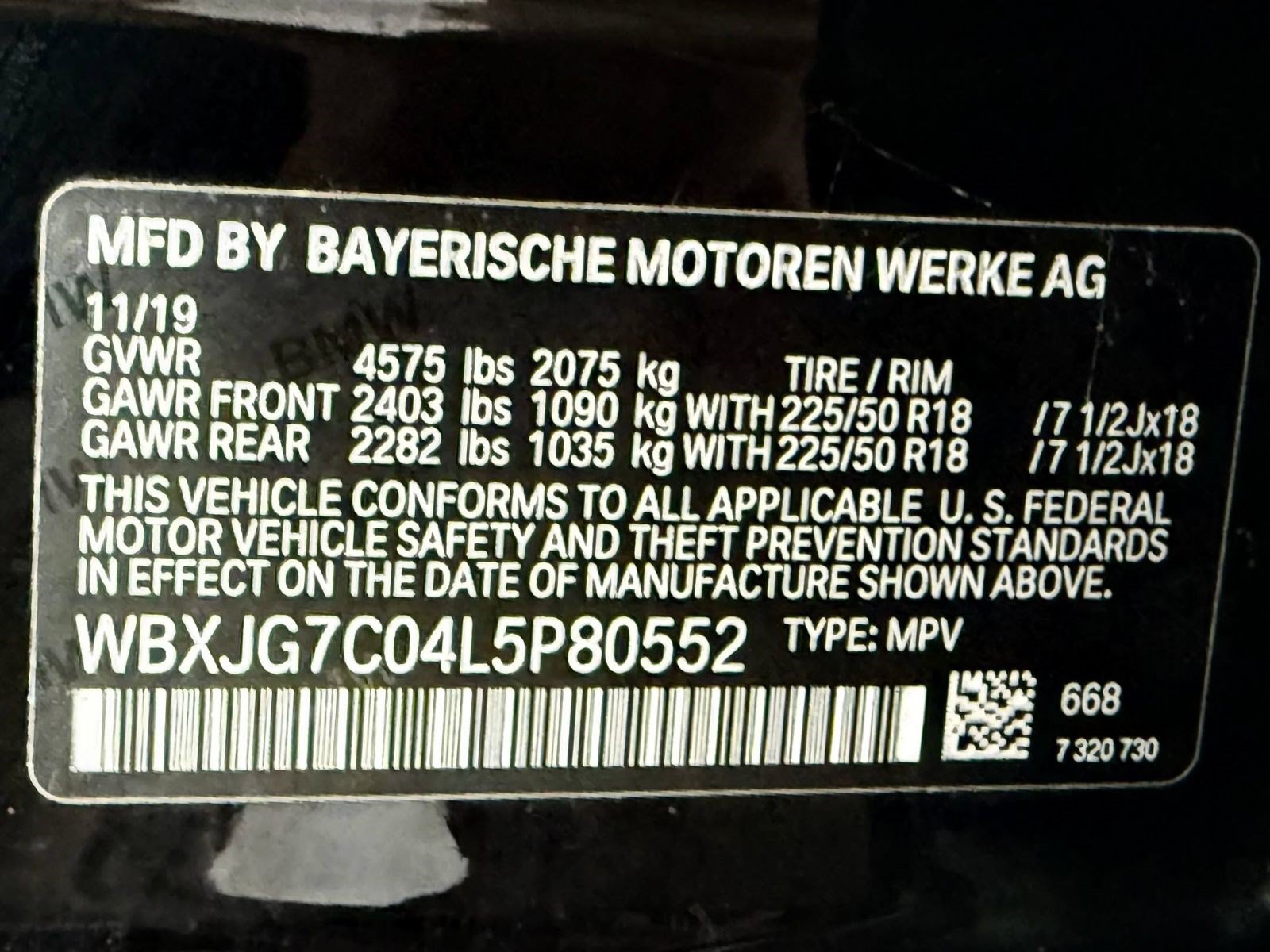 Used 2020 BMW X1 sDrive28i w/ Convenience Package FWD image 24