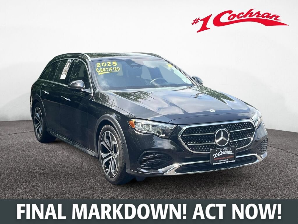 Used 2025 Mercedes-Benz E 450 4MATIC All-Terrain Wagon w/ Leather Package