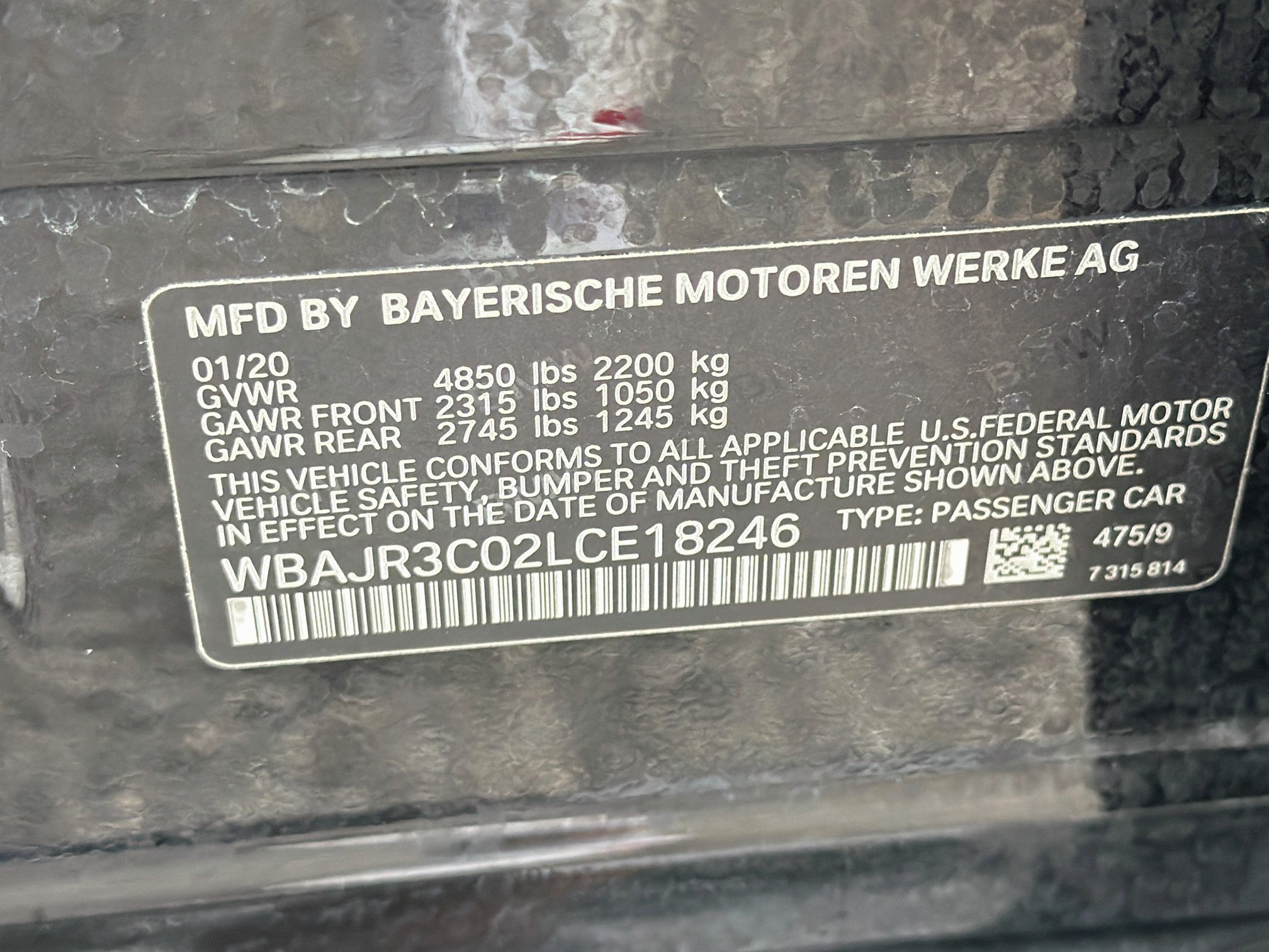 Used 2020 BMW 530i w/ Premium Package RWD image 44