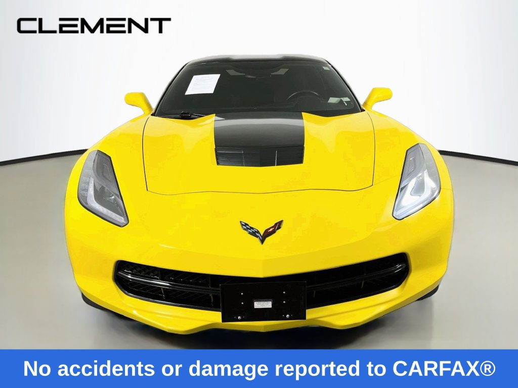 Used 2016 Chevrolet Corvette Stingray Coupe w/ Carbon Flash Badge Package RWD image 3