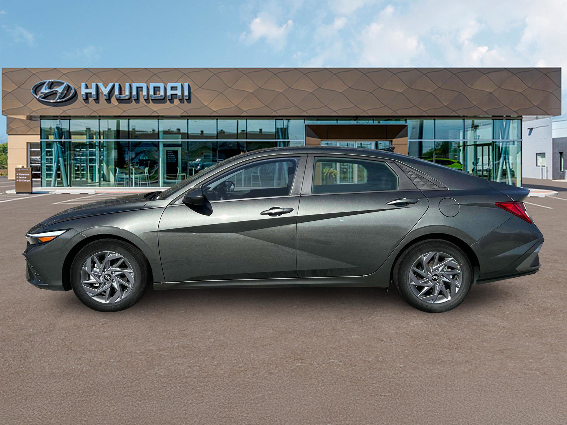 New 2025 Hyundai Elantra Blue FWD image 3