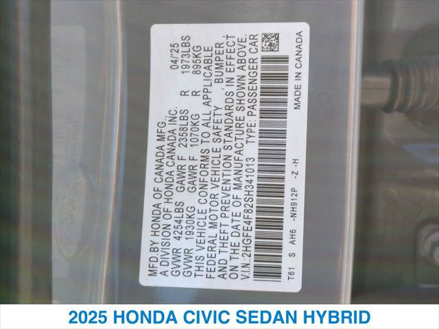 Certified 2025 Honda Civic Sport image 26