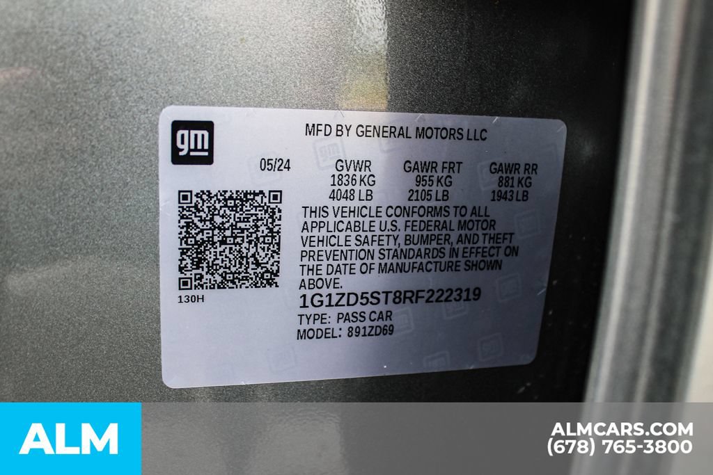 Used 2024 Chevrolet Malibu LT FWD image 39