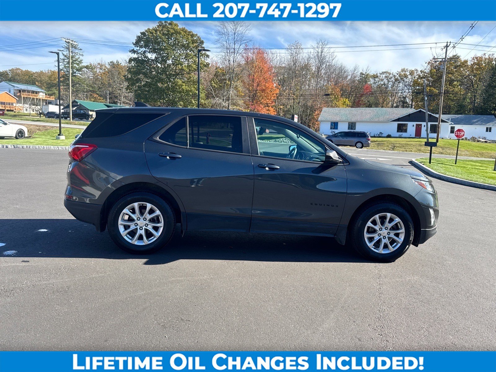 Used 2021 Chevrolet Equinox LS w/ LPO, Blackout Package AWD/4WD image 4