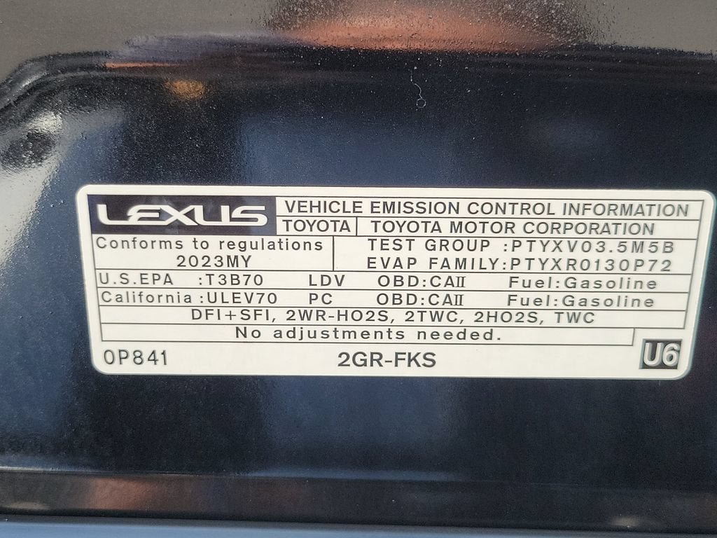 Used 2023 Lexus ES 350 F Sport w/ Accessory Package (Z2) FWD image 33