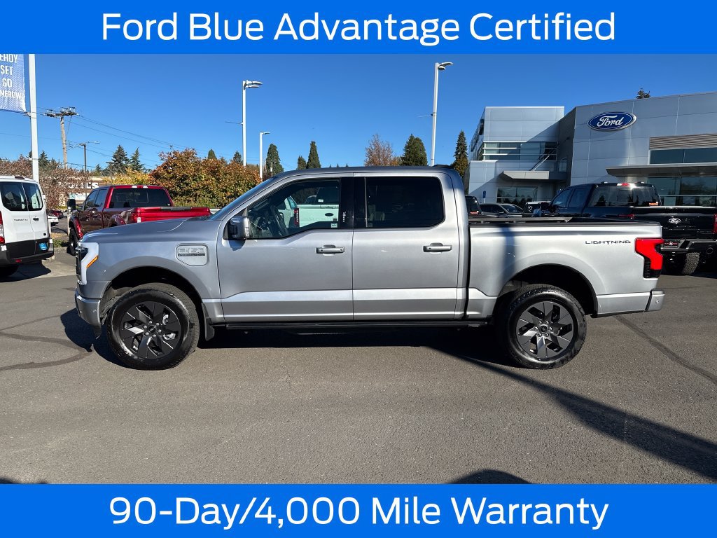 Certified 2023 Ford F150 Lightning Lariat w/ Equipment Group 511A High AWD/4WD image 4