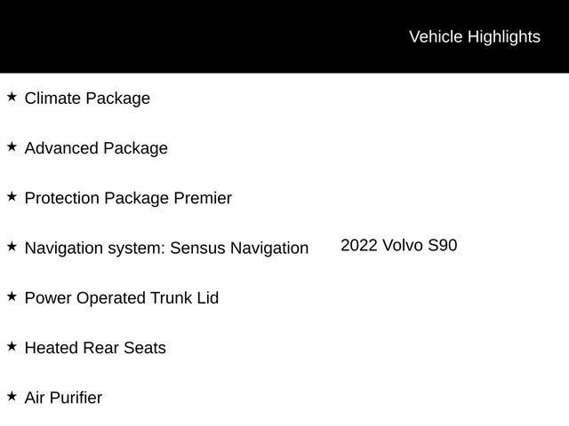 Used 2022 Volvo S90 B6 Inscription w/ Advanced Package image 12
