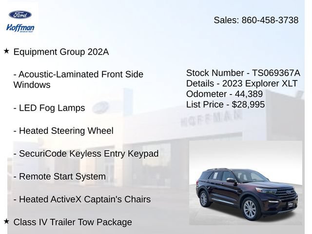 Used 2023 Ford Explorer XLT w/ Equipment Group 202A AWD/4WD image 5