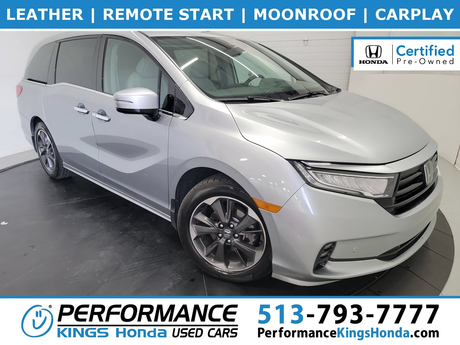 Certified 2024 Honda Odyssey Elite