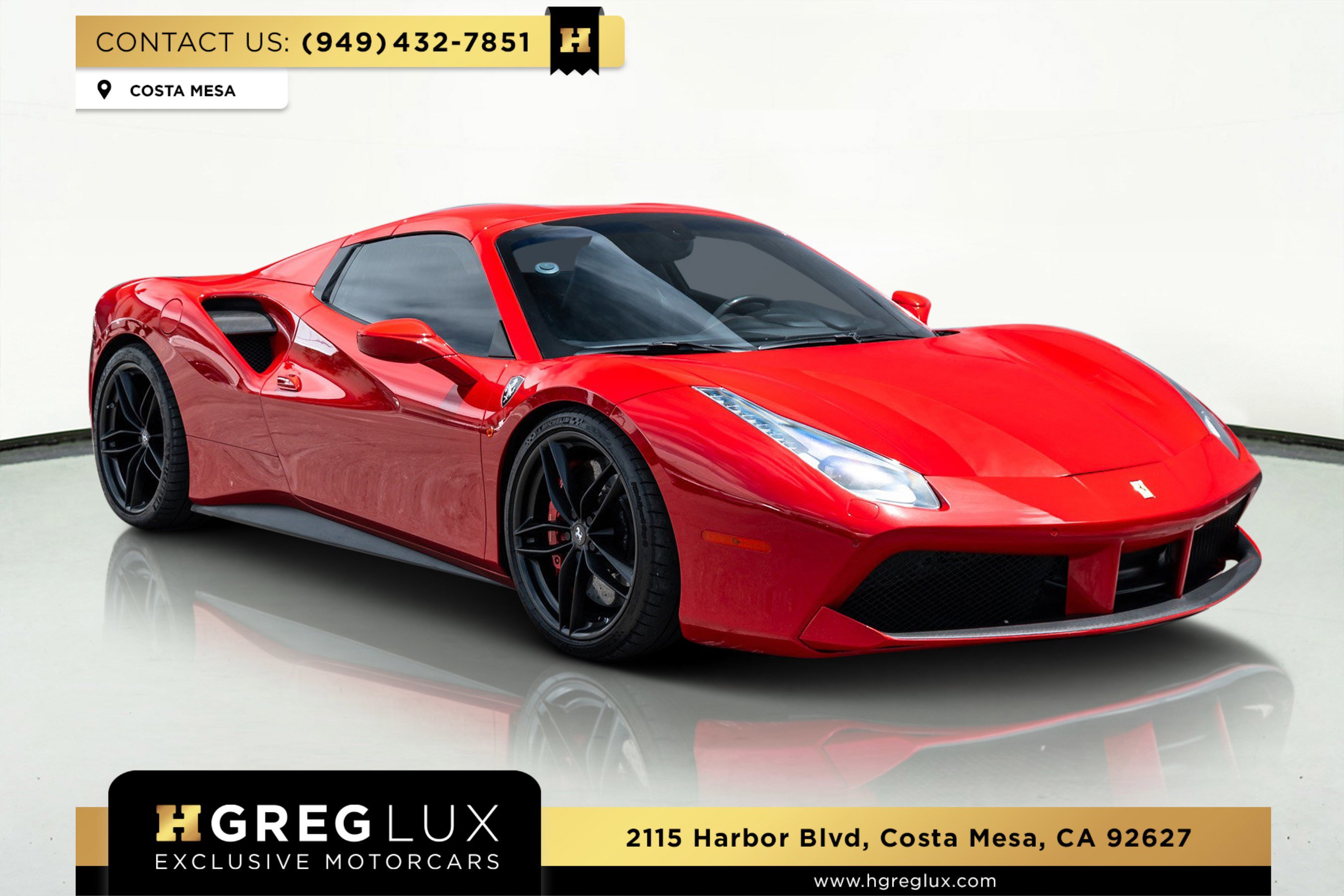 Used 2016 Ferrari 488 Spider