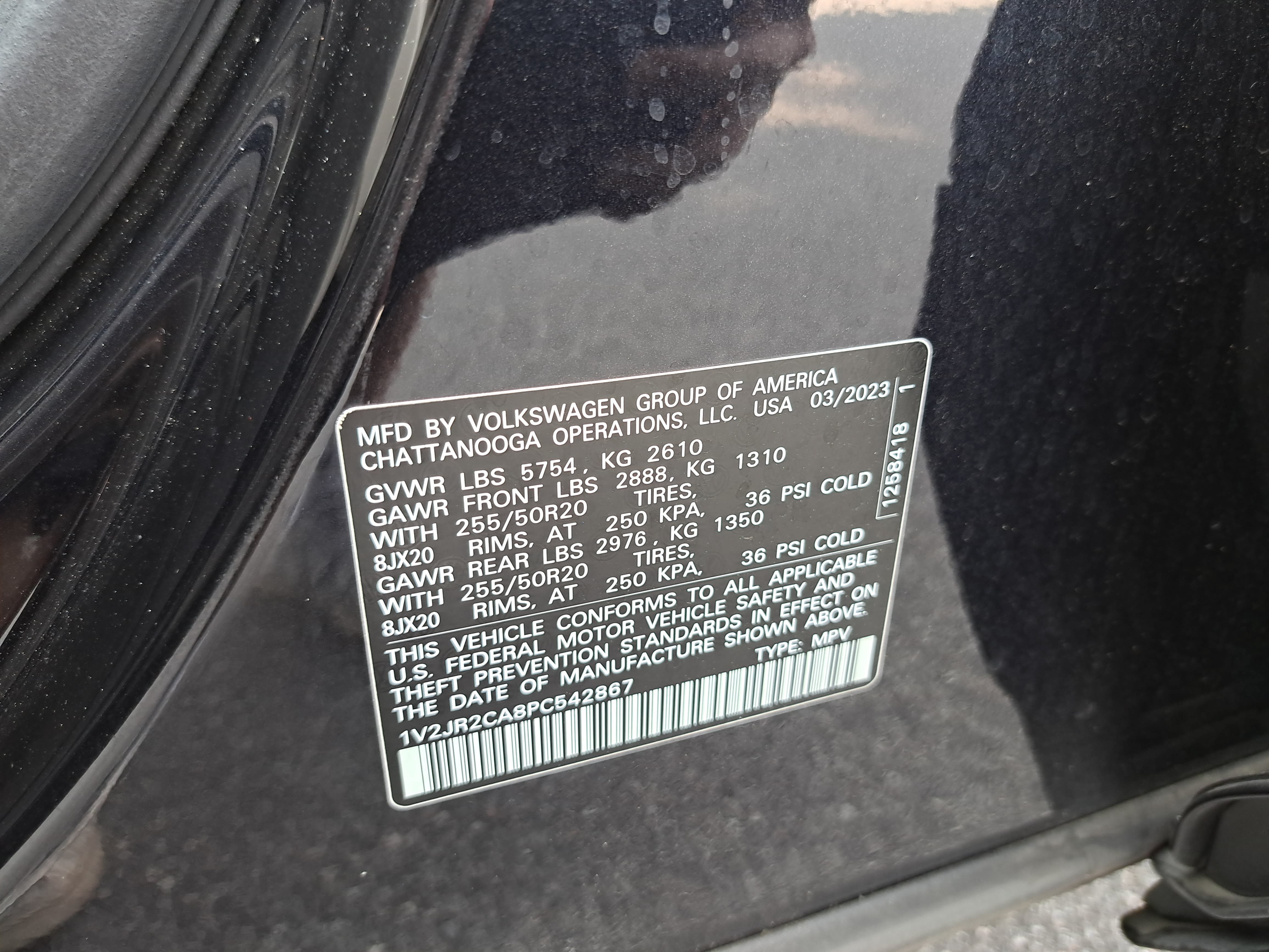 Used 2023 Volkswagen Atlas SE w/ Panoramic Sunroof Package FWD image 35