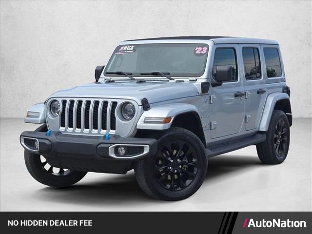 Used 2023 Jeep Wrangler Unlimited Sahara w/ Cold Weather Group AWD/4WD image 1