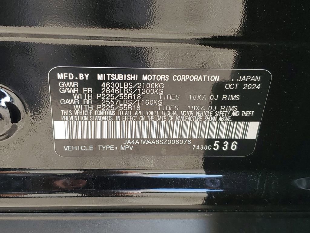 Used 2025 Mitsubishi Eclipse Cross Black Edition image 34