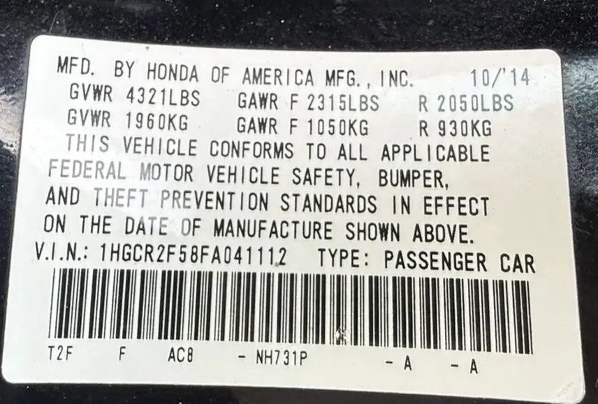 Used 2015 Honda Accord Sport image 28