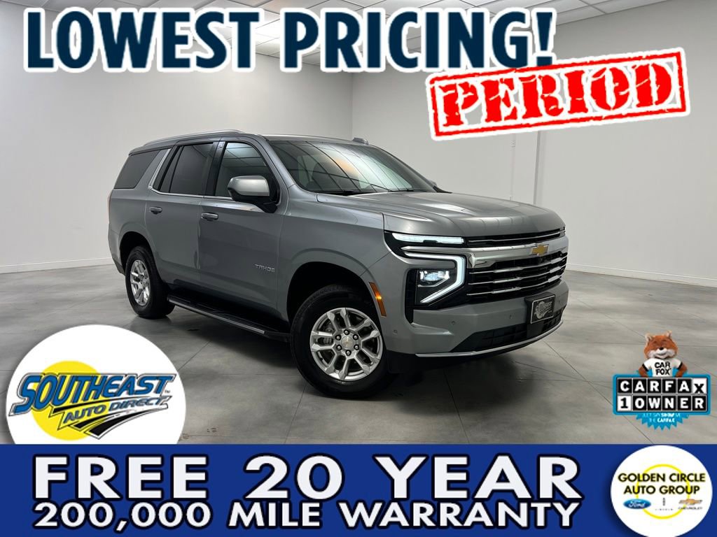 Used 2025 Chevrolet Tahoe LT image 1