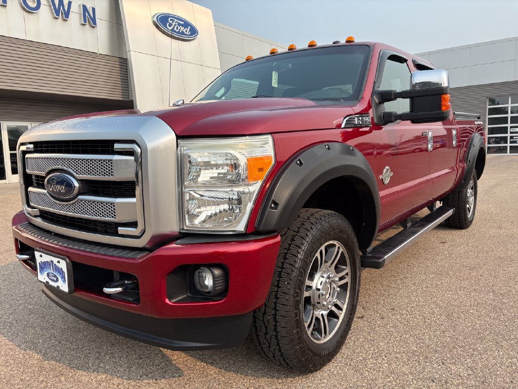 Used 2015 Ford F350 Platinum w/ Snow Plow Prep Package AWD/4WD image 3