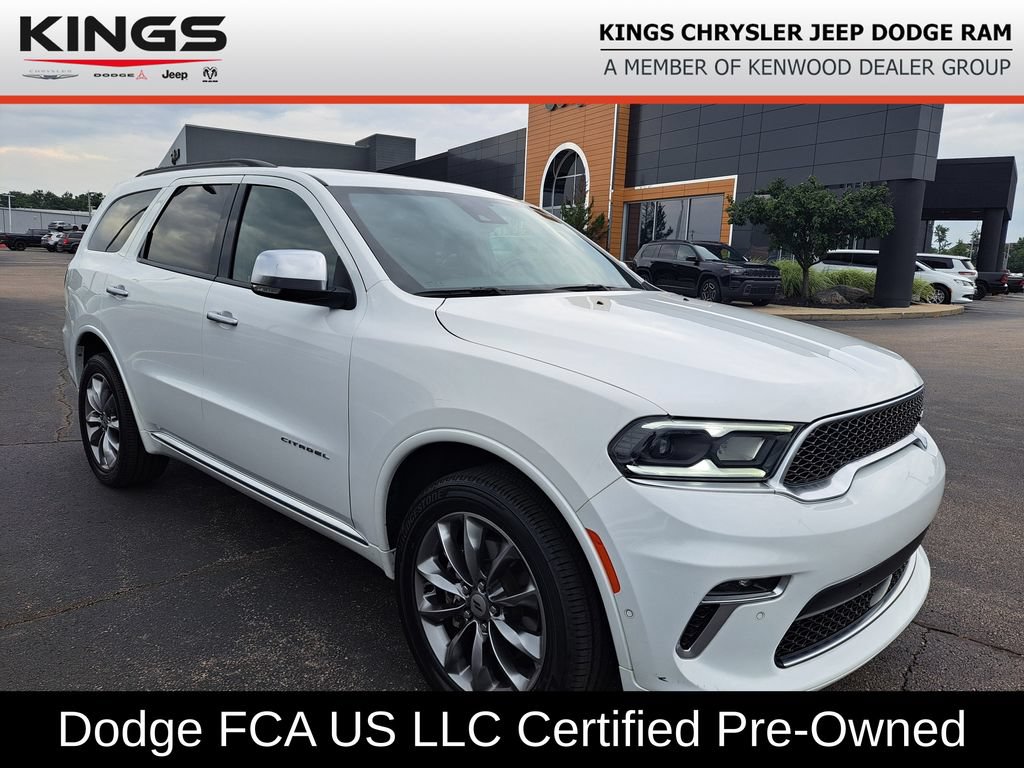 Certified 2021 Dodge Durango Citadel