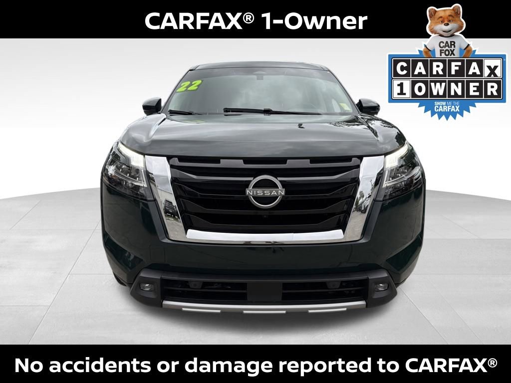Certified 2022 Nissan Pathfinder Platinum w/ Cargo Package image 2