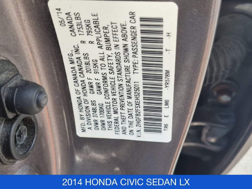 Used 2014 Honda Civic LX image 31