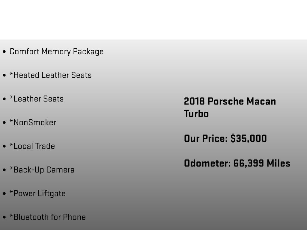 Used 2018 Porsche Macan Turbo AWD/4WD image 6
