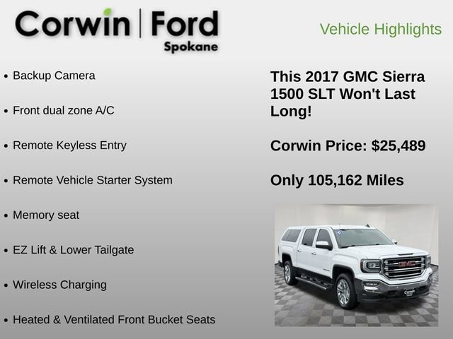 Used 2017 GMC Sierra 1500 SLT image 6