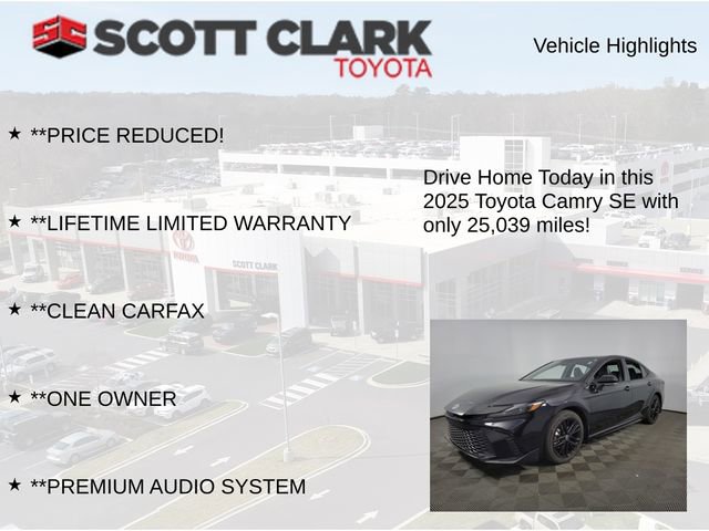 Used 2025 Toyota Camry SE image 12