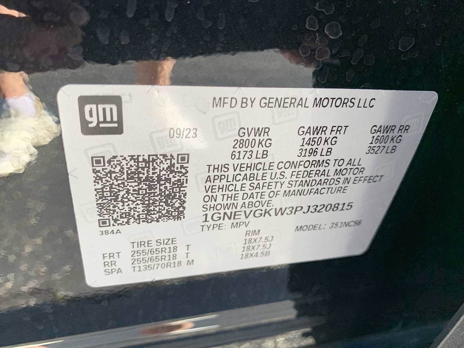 Certified 2023 Chevrolet Traverse LT w/ LPO, Floor Liner Package AWD/4WD image 32