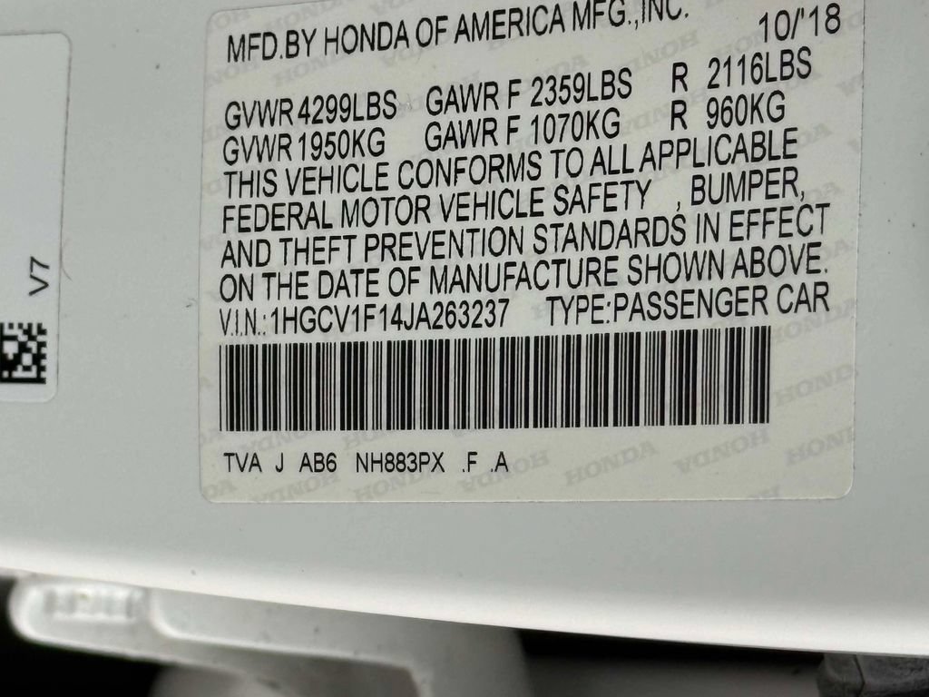 Used 2018 Honda Accord LX image 29