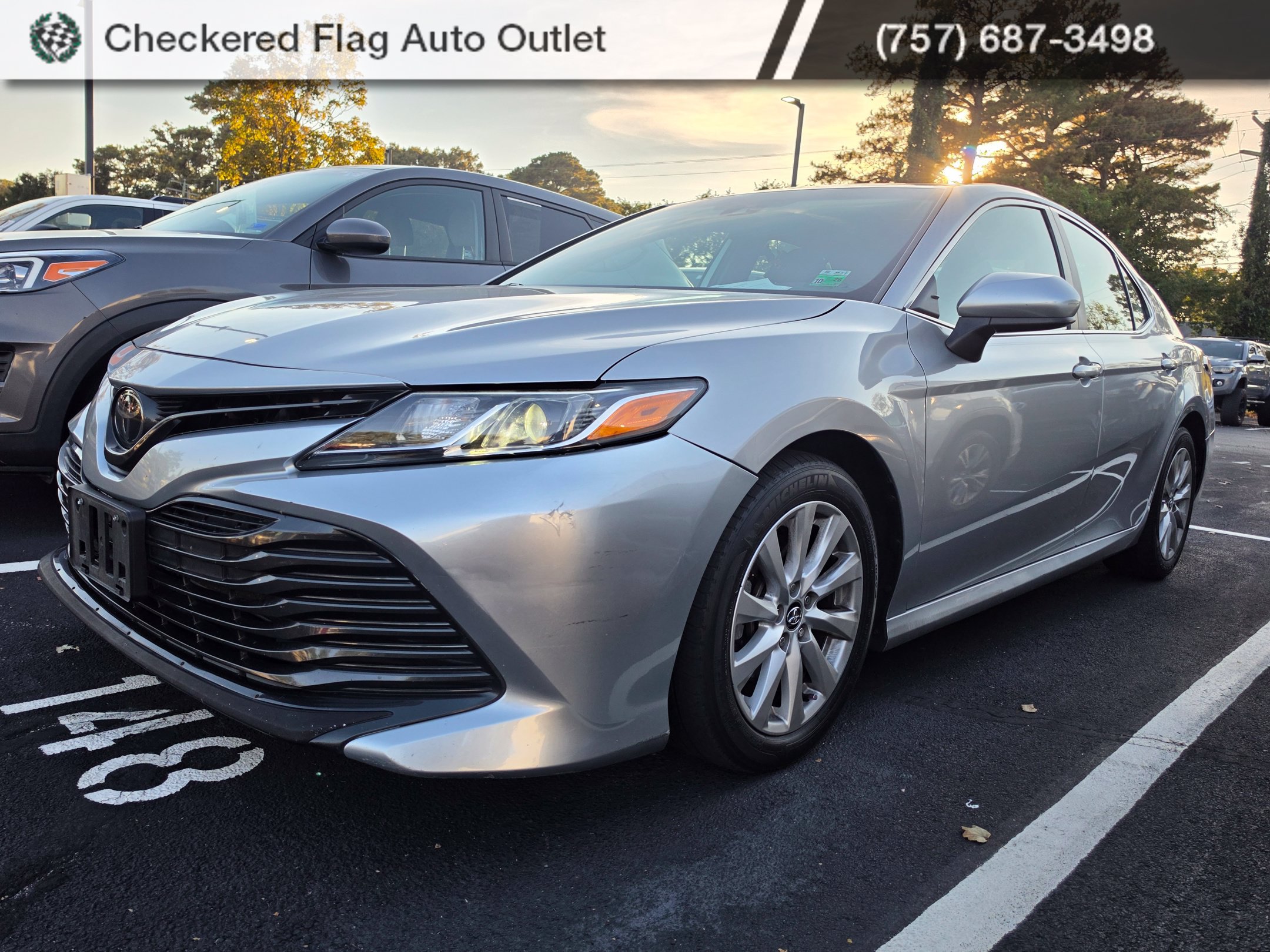 Used 2020 Toyota Camry LE FWD image 1