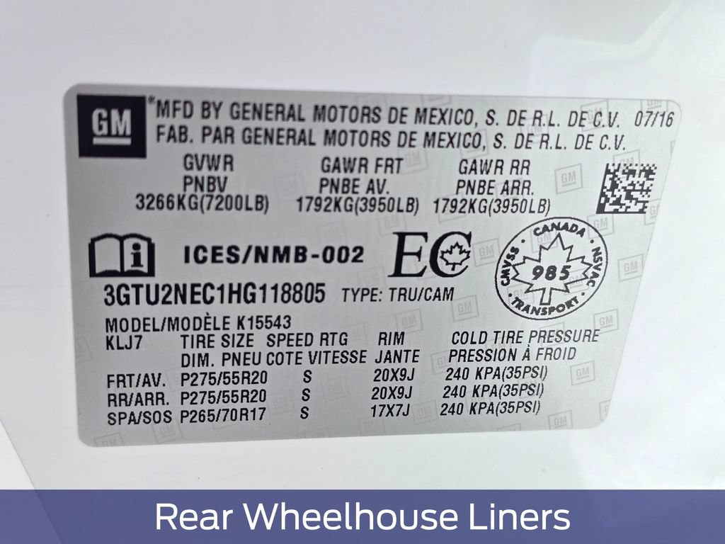 Used 2017 GMC Sierra 1500 SLT AWD/4WD image 37