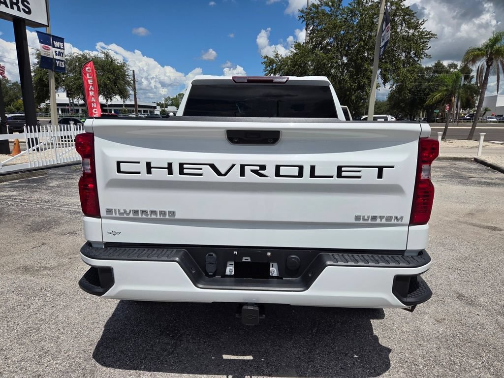 Used 2023 Chevrolet Silverado 1500 Custom w/ LPO, Dark Essentials Package RWD image 11
